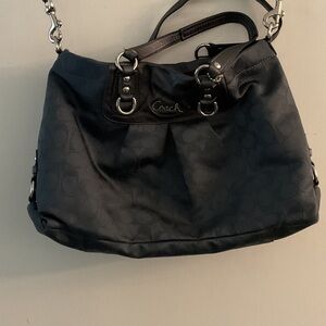 Coach Black Shoulder Bag